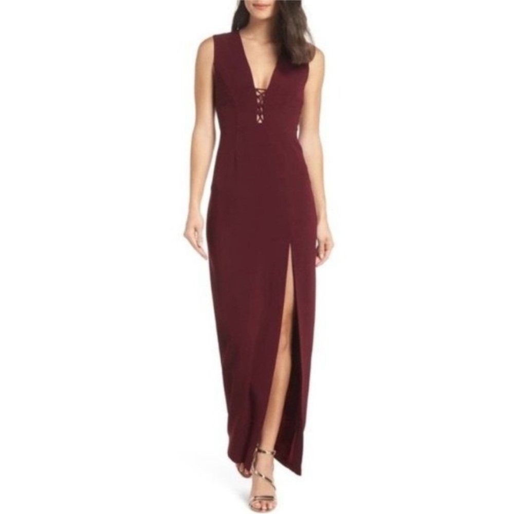 WAYF | The Casey Plunge Neck Gown | Med 💃🏼 - Picture 14 of 15